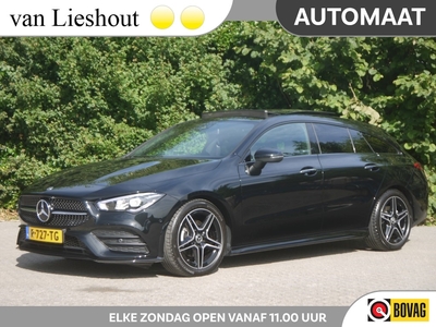 MERCEDES CLA-KLASSE Shooting Brake 180 AMG Line NL-Auto!! Pano-Dak I Key-less entree I Park-Assist --- A.S. ZONDAG OPEN VAN 11.00 t/m 16.00 UUR ---