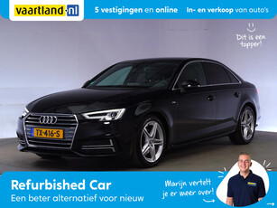 Audi A4 LIMOUSINE 1.4 TFSI S Line Ed. Aut. [ Virtual Navi LED Clima ]