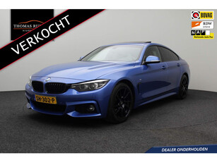 BMW 4-serie Gran Coupé 430i High Executive 2018 | M Sport | Dealer Onderhouden | Navigatie | Harman Kardon | Elektrisch Schuif Kantel Dak | DAB Radio | Stoelverwarming | Nationale Autopas