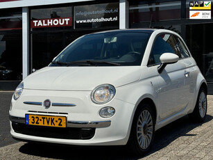 Fiat 500 0.9 TwinAir Lounge - Panoramadak - AUX - Airco