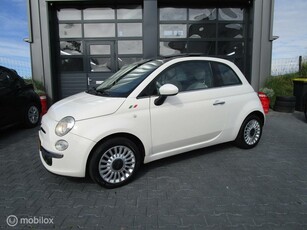 Fiat 500 1.2 Lounge Glazen dak! Airco Org Ned VERKOCHT!