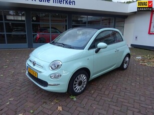 Fiat 500 C 1.2 Lounge Cabrio Unieke Kleur Verde Lattementa