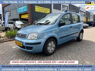 Fiat Panda 1.2 Navigator, Nederlandse auto nette auto