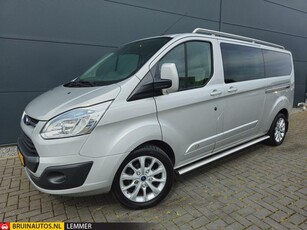 Ford Transit Custom 2.2 TDCI L2H1 DC Leer 155 pk 2 x schuif