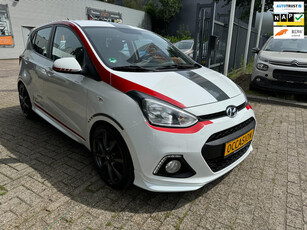 Hyundai I10 1.2i 16v Sport edition, elec ,pakket, airco, cruise, stoel verwarming, stuur verwarming, 1e eigenaar 65.677 km,