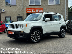 Jeep Renegade 1.4 MultiAir Limited Automaat Navi Leder Xenon Keyless Climate Cruise Ctr 18