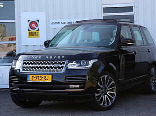 LAND ROVER RANGE ROVER 5.0 V8 S/C 510PK Autobiography*1ste Eig!*Perfect LR Onderh.*Luchtvering/Pano/ACC/Softclose/Meridian/Massage/Stoelverw.V+A/Stuurwielverw./StoelkoelingV+A/Digi. Klokken/Keyless Entry+Go/Elek. Klep/22 inch LM/VOL*