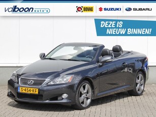 Lexus IS Cabriolet 250C Executive Leder Cabrio Lage