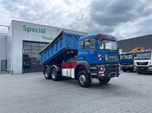 MAN TGA 26.440 6X6 + Meiller 3 Way kipper With Bordmatic