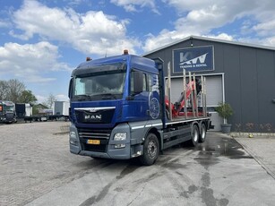 MAN TGX 6x4 bakwagen met Epsilon Q150L97 kraan / NIEUWE APK!