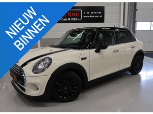 Mini Mini 1.5 Cooper 5 Deurs 136 pk Airco-ecc Camera Zwart