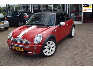 Mini Mini Cabrio 1.6 Cooper Chili HALF LEDEREN STOELEN