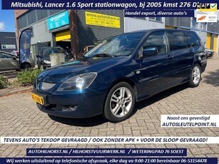 Mitsubishi Lancer Station Wagon 1.6 Sport , meeneem prijs