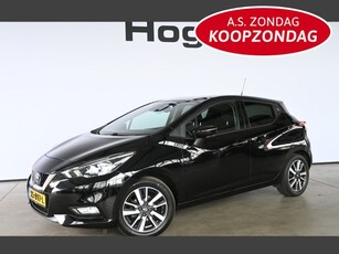 Nissan Micra 1.0 IG-T N-Connecta BTW Ecc Navigatie LED 1e