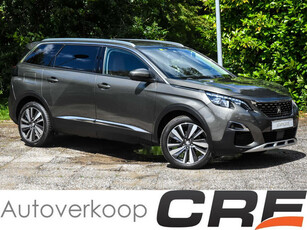 Peugeot 5008 1.2 PureTech Allure Automaat / 7-persoons! / leer / 360 graden camera / trekhaak / cruise control / schakelflippers aan het stuur / 19 inch LM-velgen / zonwering achter