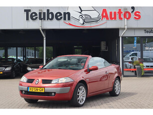 Renault Mégane Coupé-Cabriolet 1.6-16V Tech Line Zie foto's website, Airco, Climate control, Blanke lak laat los, Panoramadak, Cruise control, Stoelverwarming, Trekhaak