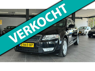 Skoda Octavia Combi 1.2 TSI Greentech Elegance Businessline Dsg automaat leer navigatie clima cruise lm-velgen trekhaak