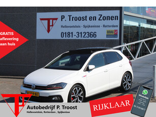 Volkswagen Polo 2.0 TSI GTI Automaat/Panoramadak/Navigatie/Apple carplay/Climate control/Cruise control adaptief/Virtueel dashboard/Spiegels ink