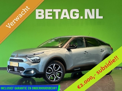 Citroen Ë-C4 Shine 50 kWh € 24.999,- na aftrek subsidie