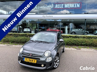 Fiat 500 Cabrio 0.9 TwinAir Turbo Sport met o.a. Sportstuur