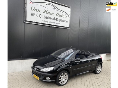 Peugeot 206 CC 2.0-16V met airco en cruise control