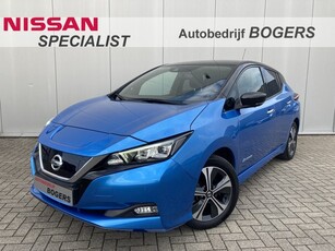 Nissan Leaf e+ Tekna 62 kWh lederen bekleding, Bose, AVM