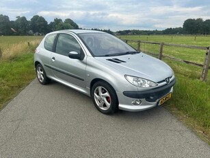 Peugeot 206 1.6-16V XS Premium Airco leder trekhaak!