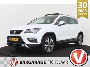 Seat Ateca 1.4 EcoTSI Xcellence | Panoramadak | Leer | CarPlay | Adap. Cruise | Camera | Keyless Entry/Start | Stoelverwarming |