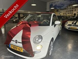 Fiat 500 1.2 Cabrio lounge*Bom vol !!NAP?*BLUE&ME*INTERSCOPE