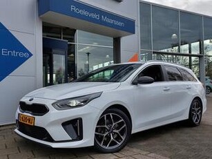 KIA CEE D Ceed Sportswagon 1.5 T-GDi 160pk MHEV GT-Line | Origineel NL | Navi+Apple Carplay | Clima | Adap. Cruise | Pdc V+A+Assist+Camera | Keyless Entry | Stoel+Stuurwielverwarming | Privacy Glass | 17''lm | Trekhaak