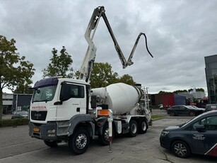 MAN TGS 35.400 8X4 PUTZMEISTER PUMP 21-3 + LIEBHERR MIXER