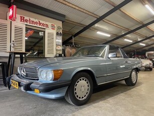 Mercedes-Benz 560SL prive collectie, unieke auto