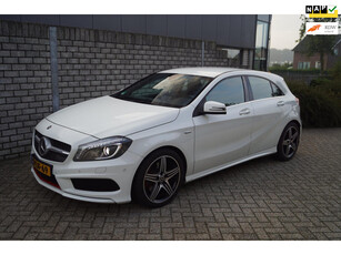 Mercedes-Benz A-klasse 250 Sport Ambition AMG Line Autom Leder/Alcantara Sportst Navi Xenon Airco Cruise 2x PDC LMV ENZ NL Auto.