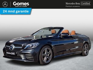 Mercedes-Benz C-klasse Cabrio 200 Bruin leder