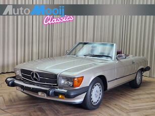 Mercedes-Benz SL-Klasse 560 SL W107 Roadster *SLECHTS 63.000 KM* Inclusief Hardtop / Automaat / Leder