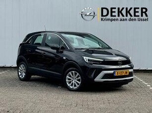 Opel Crossland 1.2 Turbo Elegance luxe automaat met Leer, AGR, Winterpakket, LED