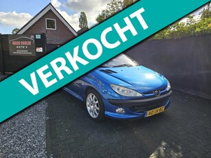 Peugeot 206 CC 2.0-16V cc Cabrio Clima ( Org Nederlands )