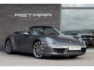 Porsche 911 / 991 Cabrio 3.8 Carrera 4S agaatgrijs 18weg