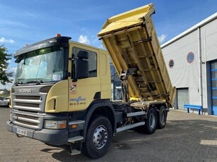 Scania P340 / 6X4 / 2 SIDE TIPPER / BIG AXLE / FULL-STEEL /