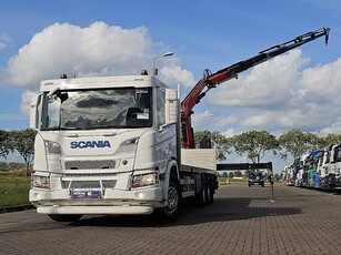 SCANIA P450 8x4*4 fassi f255-6