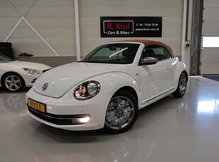 Volkswagen BEETLE (NEW) Cabriolet 1.2 TSI Karmann Airco Leer/alcantara Navigatie 18 inch Disc velgen 1e Eigenaar Boekjes aanwezig PDC Cruise Windscherm Afdekhoes