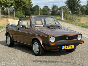 Volkswagen Golf 1 Cabrio 1.5 GL 1983 Sudanbraun