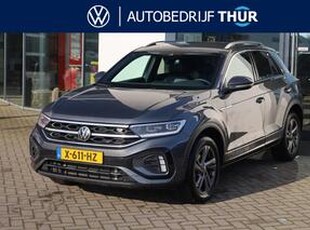 Volkswagen T-Roc 150PK/110KW, R-Line in en R Line exterieur, privacy glas, assistentie pakket plus, achteruitrijcamera, 17