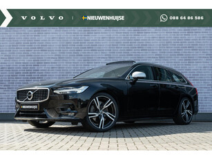 Volvo V90 T4 Business Sport | Navi | Lederen Bekleding | Camera | Head-Up Display | Schuif-/Kanteldak | DAB | Elek. Stoelen | BLIS | Stoel/-Stuurverwarming | Memory | Harman Kardon Audio | Keyless | Elek. Achterklep | Standkachel