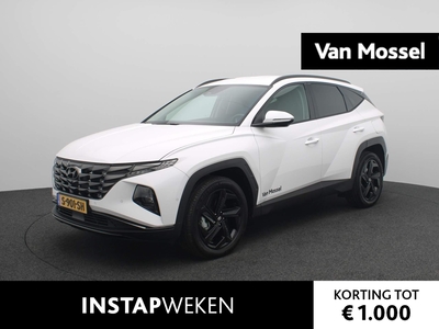 HYUNDAI TUCSON 1.6 T-GDI HEV Premium | Black Pack | Navigatie | Stoelverwarming | Stoelventilatie | LED | DAB | Cruise Control | Achteruitrijcamera | Surround view |