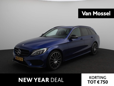 MERCEDES C-KLASSE Estate 180 AMG Ambition | NIGHT PAKKET | NAVIGATIE | LEDER | 19