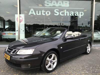 Saab 9-3 Cabriolet 1.8t Vector | Rijklaar incl garantie | Park assist Regensensor Mistlampen voor