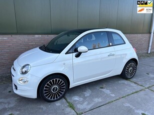 Fiat 500 1.0 Hybrid Launch Edition glazen dak