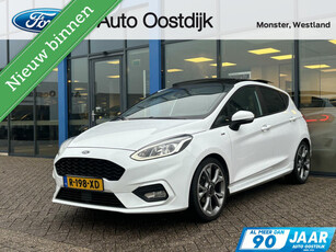 Ford Fiesta 1.0 EcoBoost ST-Line 100PK Panodak Winterpack Camera Adaptieve Cruise Climate Keyless Carplay Navi Privacy Glass Full LED 18