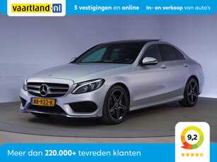 Mercedes-Benz C-Klasse 180 AMG Sport Edition Aut [ Leder Nav Panoramadak ]